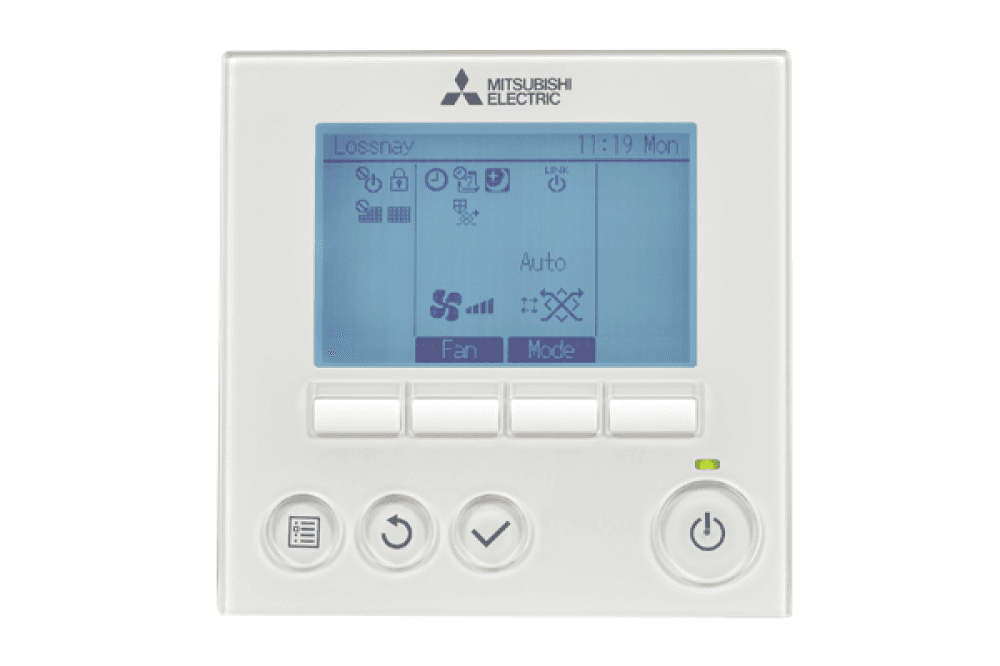 Valdymo pultas Mitsubishi Electric Lossnay rekuperatoriams